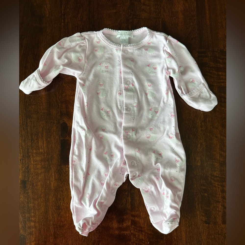 Kissy Kissy Preemie Footie